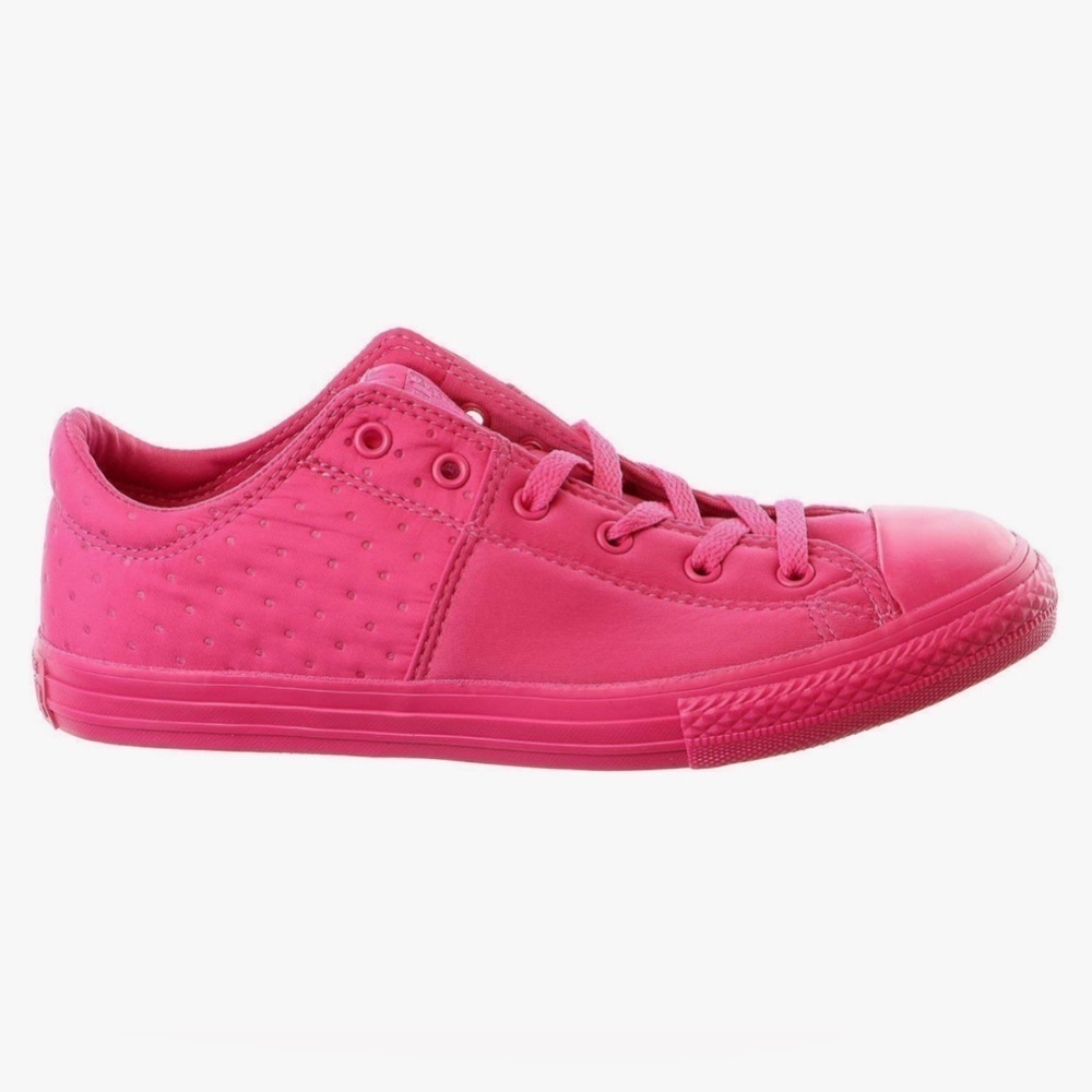 Converse Girls Chuck Taylor All Star Madison Ox Fashion Sneaker Pink Size 5 - Picture 2 of 9